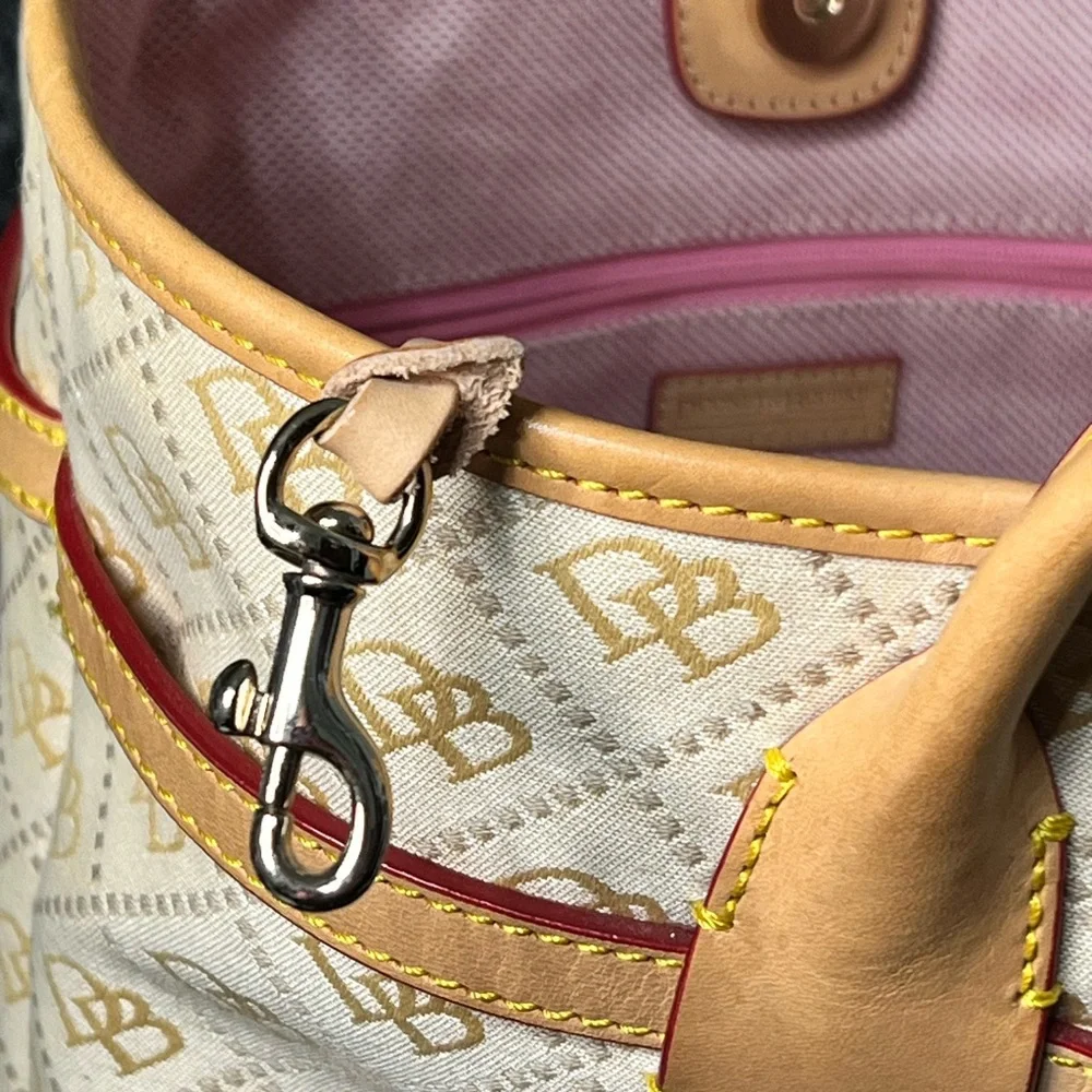 Dooney & Bourke: Jenna Signatute Collection Logo Tassel Tote Bag
